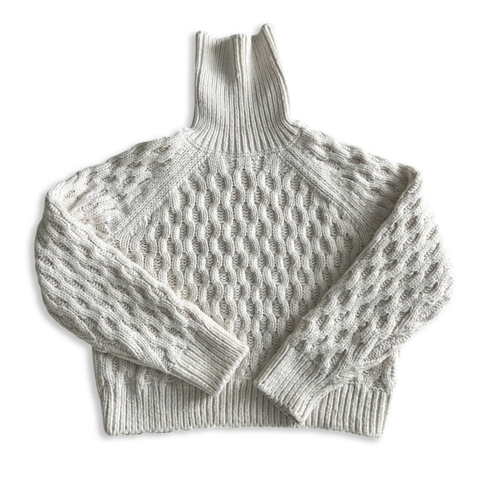 H&M Cable Knit Turtle Neck